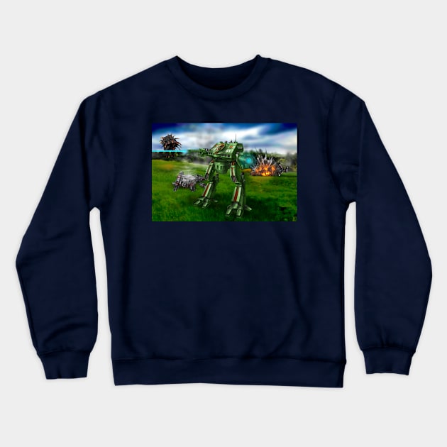 PTR-4D Penetrator Christifori Crewneck Sweatshirt by Oswald's Oddities